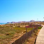 With Pool, Sea Views & Balcony Less Than 10min Walk To La Mata Beach!