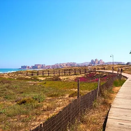 With Pool, Sea Views & Balcony Less Than 10min Walk To La Mata Beach!