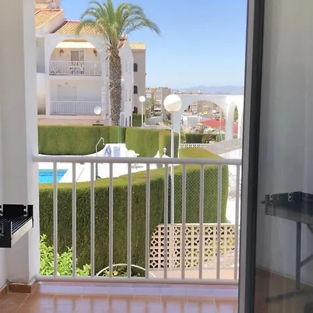 With Pool, Sea Views & Balcony Less Than 10min Walk To La Mata Beach!