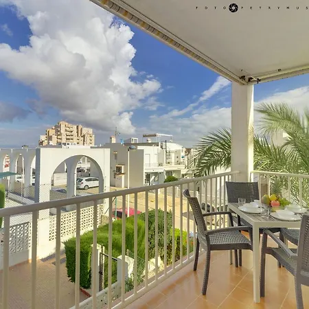 Apartment With Pool, Sea Views & Balcony Less Than 10min Walk To La Mata Beach!