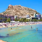 With Pool, Sea Views & Balcony Less Than 10min Walk To La Mata Beach! * Torrevieja