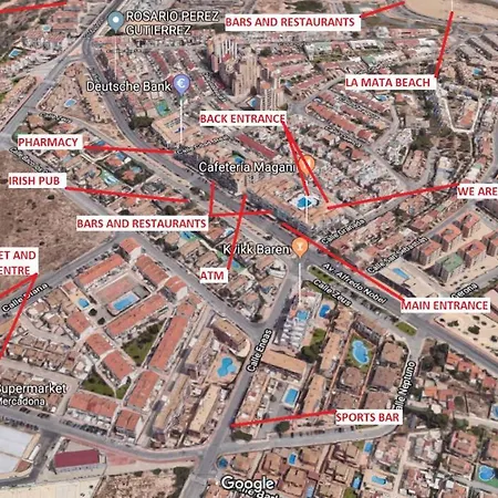 With Pool, Sea Views & Balcony Less Than 10min Walk To La Mata Beach! Apartment